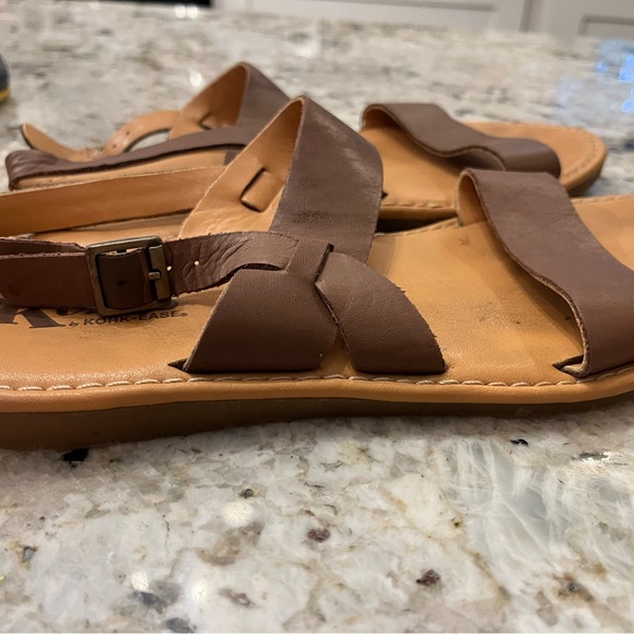 Kork-ease leather sandals - Picture 4 of 4